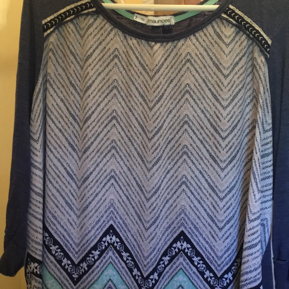 Maurice’s shirt